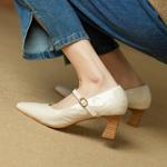 Luxury Handcrafted Leather Women's Shoes: Elegance in Every Stitch(Ebuer888b7161)