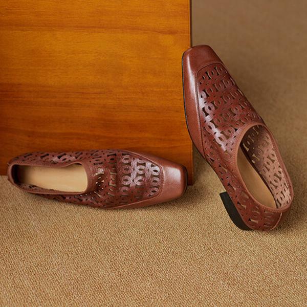 Exquisite Handmade Leather Shoes for Elegant Women(Ebuer888b7178)