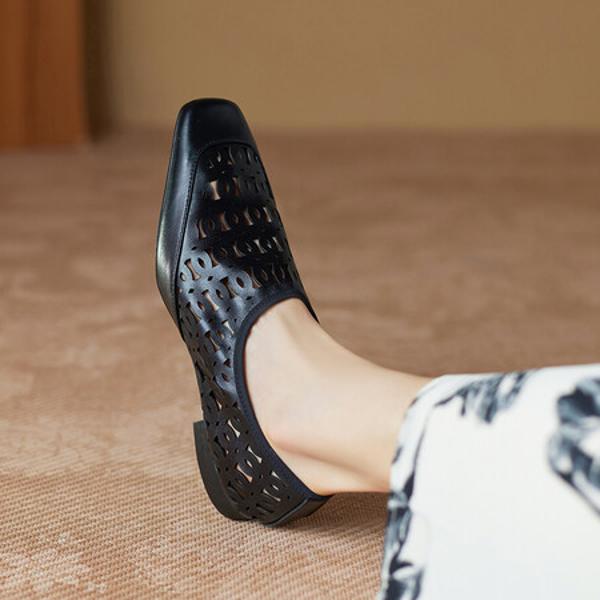 Exquisite Handmade Leather Shoes for Elegant Women(Ebuer888b7178)