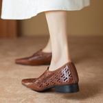 Exquisite Handmade Leather Shoes for Elegant Women(Ebuer888b7178)