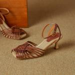 Handcrafted Genuine Leather Women's Shoes: Elegant Luxury Quality(Ebuer888b7217)