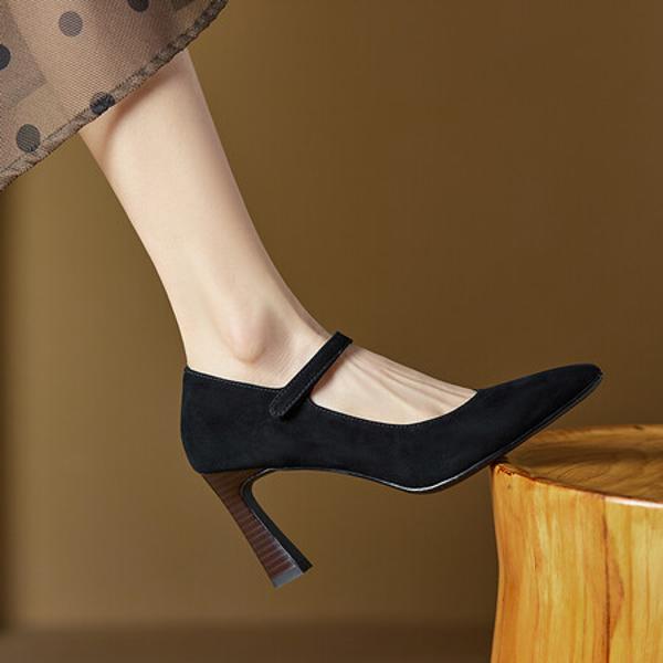 Handcrafted Luxury Leather Women's Shoes: Elegant Quality with Exquisite Craftsmanship(Ebuer888b7227)