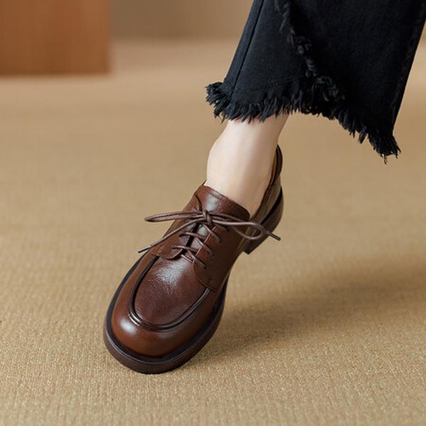 Handcrafted Luxury Leather Shoes for Elegant Women(Ebuer888b7221)