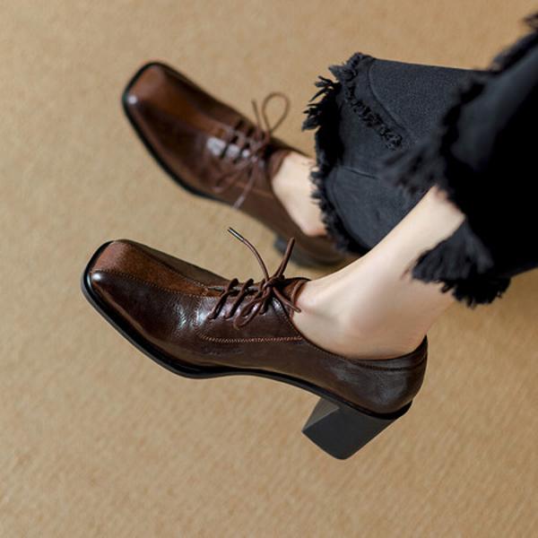 Luxurious Handmade Leather Women's Shoes: Exquisite Craftsmanship & Elegance(Ebuer888b3145)