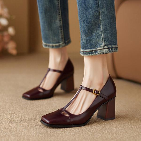 Handcrafted Luxurious Leather Women's Shoes: Elegant Craftsmanship & Quality(Ebuer888b7235)