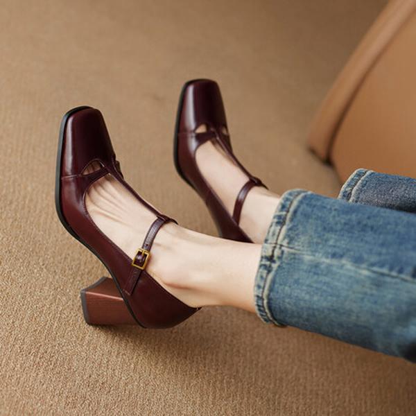 Handcrafted Luxurious Leather Women's Shoes: Elegant Craftsmanship & Quality(Ebuer888b7235)