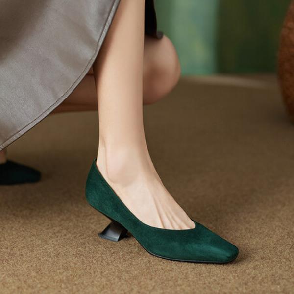 Luxury Handmade Leather Women's Shoes: Elegance in Every Stitch(Ebuer888b7237)