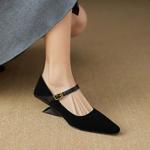 Luxury Handcrafted Genuine Leather Women's Shoes - Timeless Elegance(Ebuer888b3177)