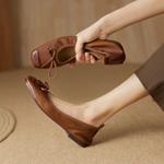 Handcrafted Genuine Leather Women's Shoes: Luxurious, Elegant Craftsmanship(Ebuer888b3178)