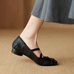 Luxury Handmade Leather Women's Shoes: Exquisite Craftsmanship & Elegance(Ebuer888b9018)