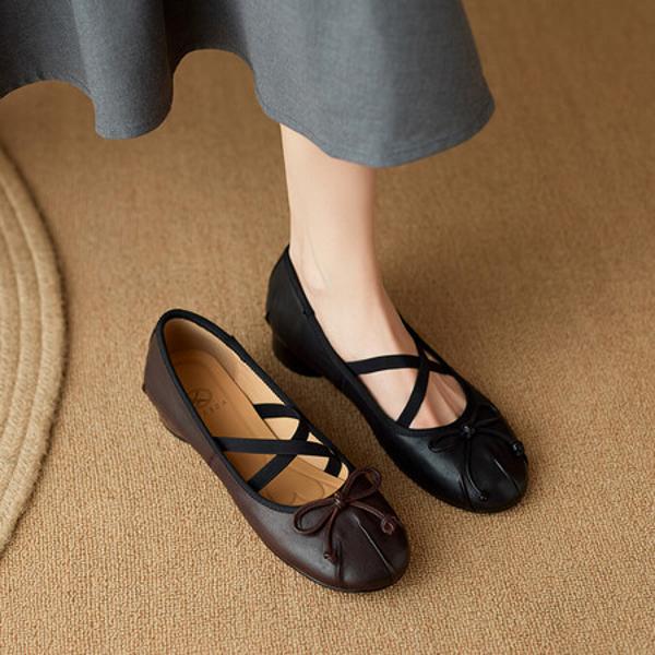 Luxury Handmade Leather Women's Shoes: Exquisite Craftsmanship & Elegance(Ebuer888b9018)