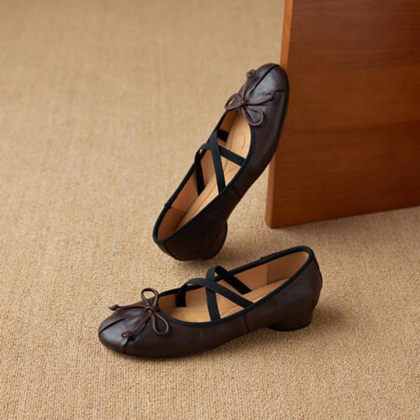 Luxury Handmade Leather Women's Shoes: Exquisite Craftsmanship & Elegance(Ebuer888b9018)