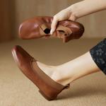 Handcrafted Luxury Leather Women's Shoes: Exquisite Craftsmanship & Elegance(Ebuer888b3180)