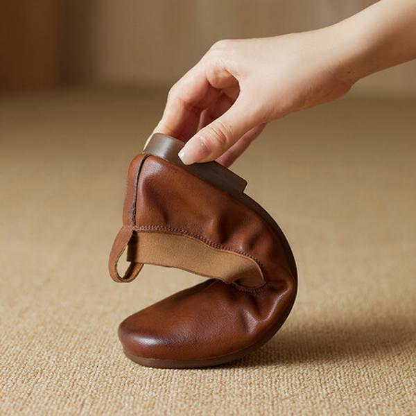 Handcrafted Luxury Leather Women's Shoes: Exquisite Craftsmanship & Elegance(Ebuer888b3180)