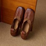 Handcrafted Luxury Leather Women's Shoes: Exquisite Craftsmanship & Elegance(Ebuer888b3180)