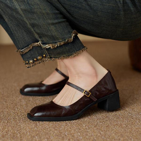 Exquisite Handcrafted Leather Women's Shoes: Luxury, Craftsmanship, and Elegance(Ebuer888b3181)