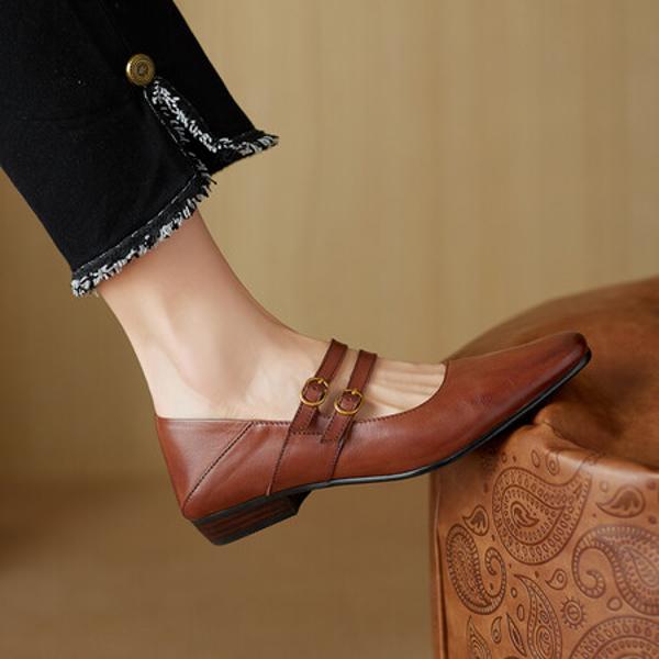 Exquisite Handcrafted Leather Shoes for Elegant Women(Ebuer888b7259)