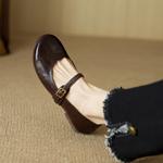 Handcrafted Genuine Leather Women's Shoes: Luxurious, Elegant Craftsmanship.
(Ebuer888b3190)