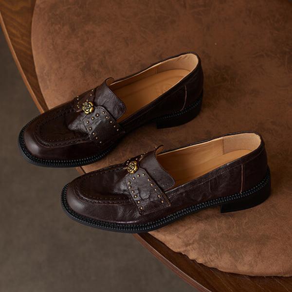 Exquisite Handcrafted Leather Women's Shoes: Luxury & Elegance(Ebuer888b9125)