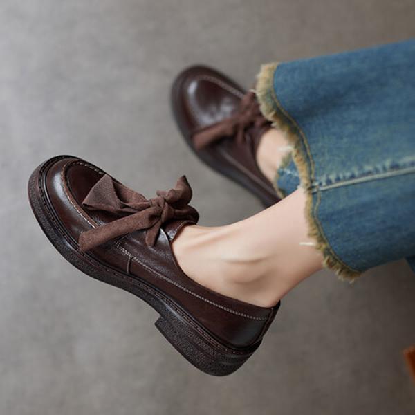 Exquisite Handcrafted Leather Women's Shoes for Elegant Style(Ebuer888b3208)