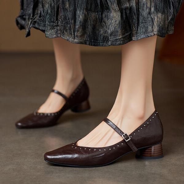 Elegant Handcrafted Leather Women’s Shoes: Luxury and Quality Craftsmanship(Ebuer888b9126)