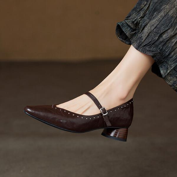 Elegant Handcrafted Leather Women’s Shoes: Luxury and Quality Craftsmanship(Ebuer888b9126)
