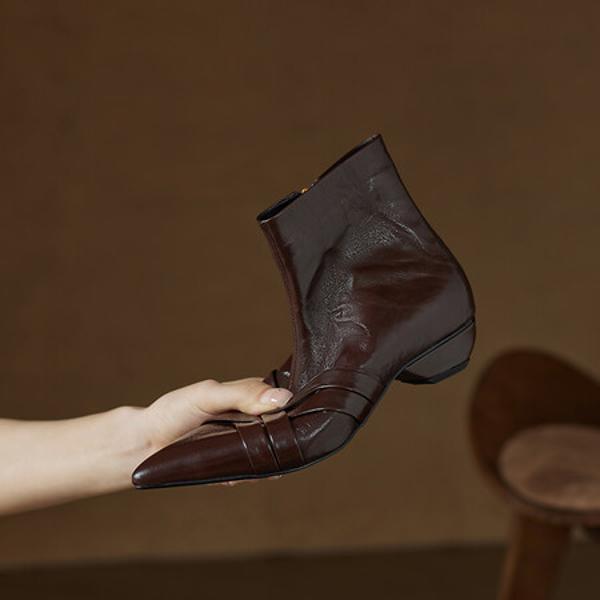 Handcrafted Luxury Leather Women's Shoes with Exquisite Elegance(Ebuer888b7290)