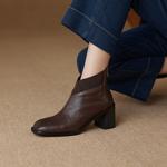 Elegant Handcrafted Genuine Leather Women's Shoes(Ebuer888b3216)