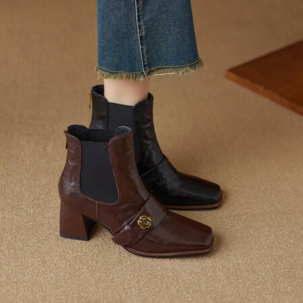 Luxurious Handcrafted Leather Women’s Shoes: Elegance in Every Stitch(Ebuer888b7295)