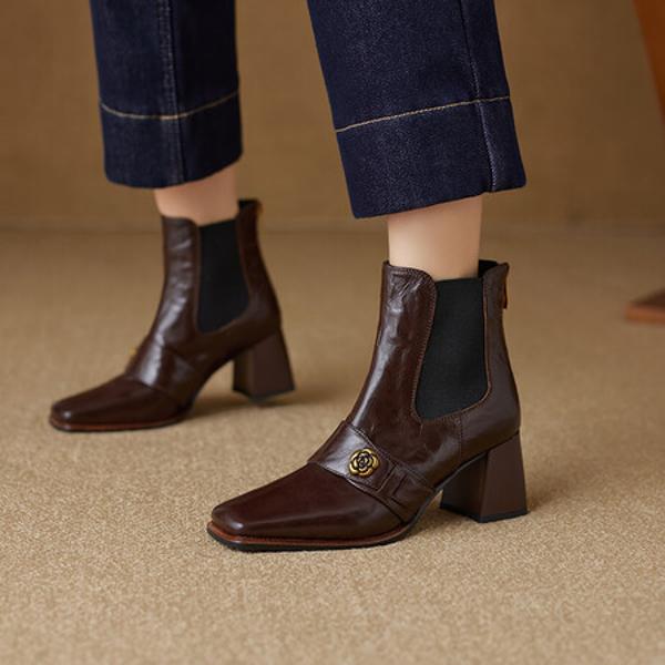 Luxurious Handcrafted Leather Women’s Shoes: Elegance in Every Stitch(Ebuer888b7295)