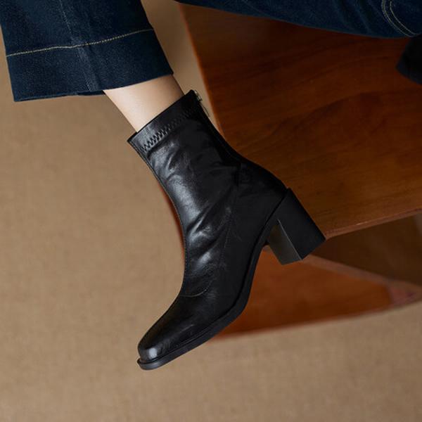 Handcrafted Luxurious Leather Women's Shoes - Pure Elegance(Ebuer888b3217)