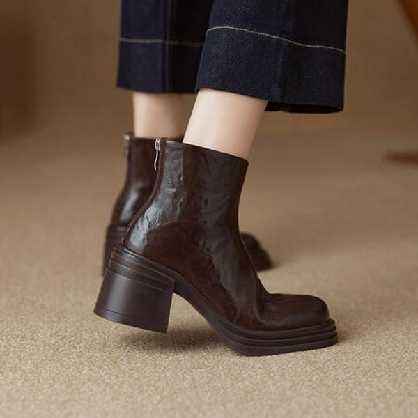 Exquisite Handmade Leather Women's Shoes: Luxury Craftsmanship & Elegance(Ebuer888b3218)