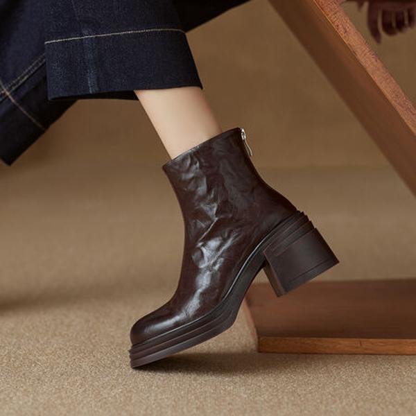 Exquisite Handmade Leather Women's Shoes: Luxury Craftsmanship & Elegance(Ebuer888b3218)