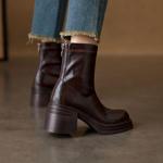 Elegant Luxury Handmade Leather Women's Shoes(Ebuer888b3221)