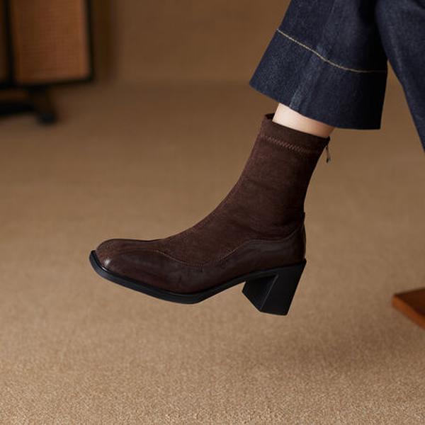 Exquisite Handcrafted Genuine Leather Women's Shoes for Timeless Elegance(Ebuer888b3222)