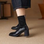 Exquisite Handcrafted Genuine Leather Women's Shoes for Timeless Elegance(Ebuer888b3222)