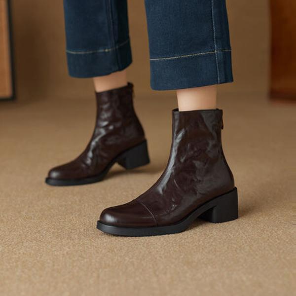 Handcrafted Luxurious Genuine Leather Women's Shoes: Timeless Elegance & Superior Craftsmanship(Ebuer888b7299)