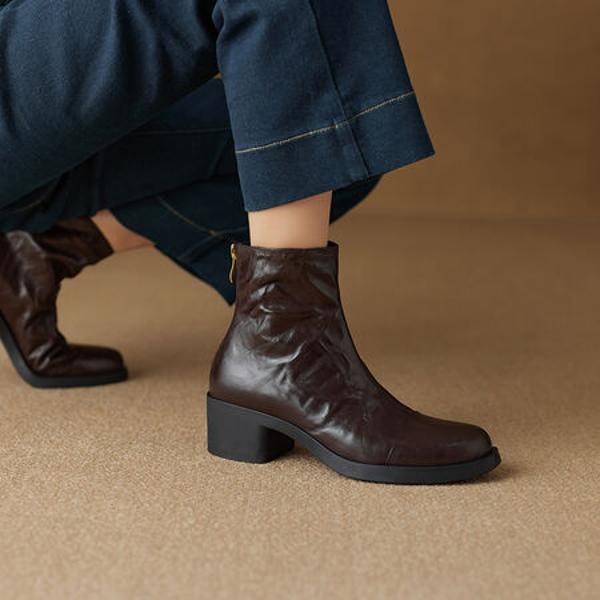 Handcrafted Luxurious Genuine Leather Women's Shoes: Timeless Elegance & Superior Craftsmanship(Ebuer888b7299)