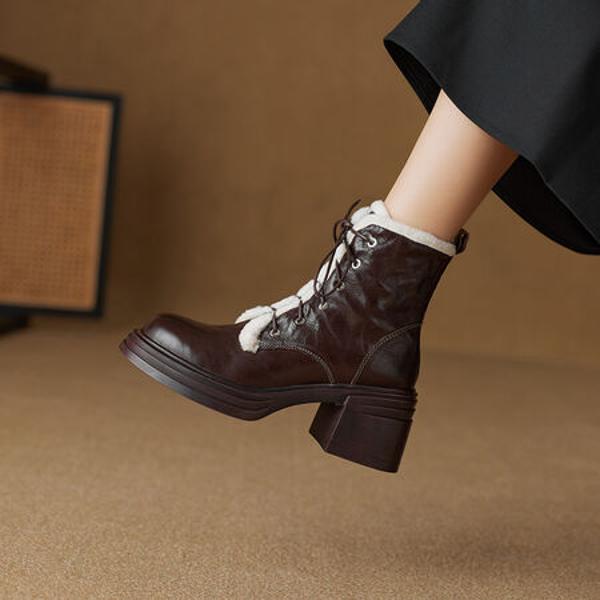 Exquisite Handcrafted Leather Women's Shoes for Elegant Luxury(Ebuer888b3223)