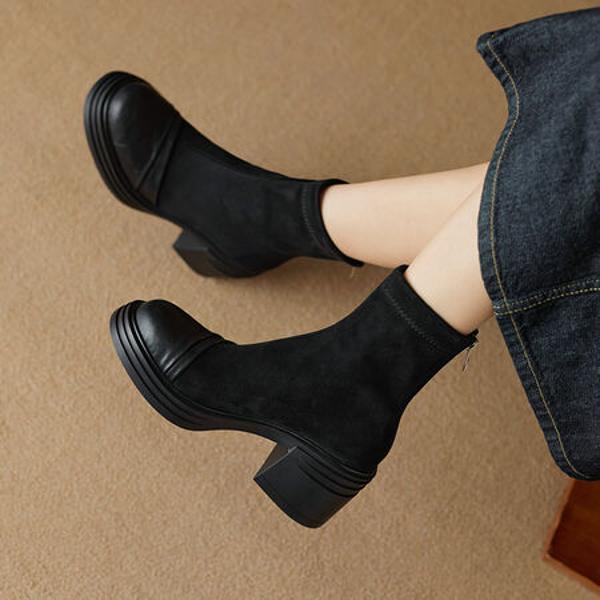 Elegant Handcrafted Genuine Leather Women's Shoes - Luxurious Quality(Ebuer888b3225)