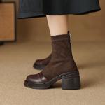 Elegant Handcrafted Genuine Leather Women's Shoes - Luxurious Quality(Ebuer888b3225)