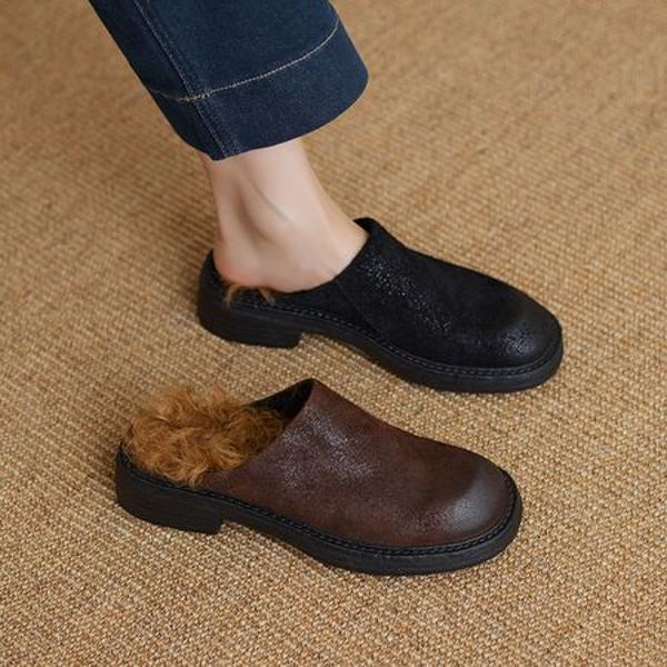 Elegant Handmade Genuine Leather Women's Shoes: Luxury Craftsmanship.(Ebuer888b7306)