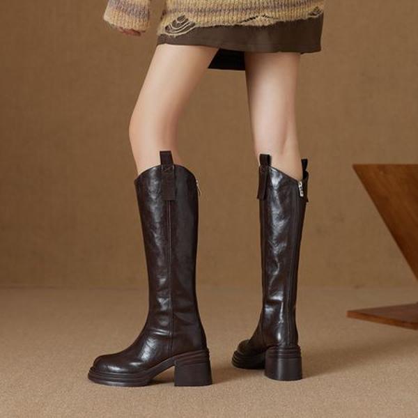 Luxurious Handcrafted Leather Women's Shoes with Elegance(Ebuer888b3228)