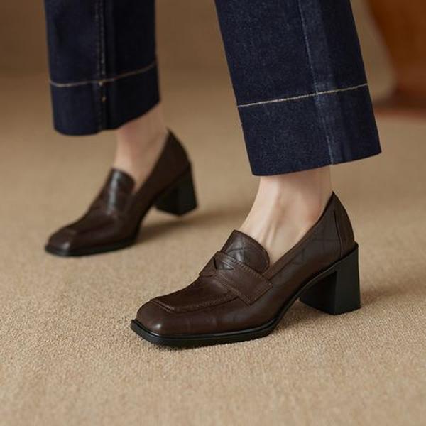 Elegant Handmade Leather Women's Shoes: Luxury Craftsmanship.(Ebuer888b3233)