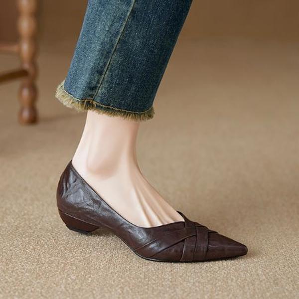 Exquisite Handmade Leather Women’s Shoes: Luxury Craftsmanship(Ebuer888b7512)