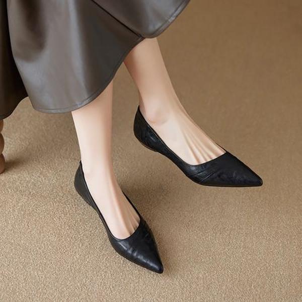 Handcrafted Luxury Leather Women's Shoes with Exquisite Craftsmanship(Ebuer888b7511)