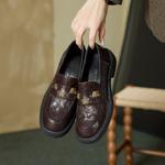 Handcrafted Leather Women's Shoes: Luxurious Elegance with Exquisite Craftsmanship(Ebuer888b7513)