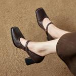 Handcrafted Genuine Leather Women's Shoes: Luxurious Elegance in Every Stitch(Ebuer888b7526)