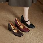 Handcrafted Genuine Leather Women's Shoes: Luxurious Elegance in Every Stitch(Ebuer888b7526)