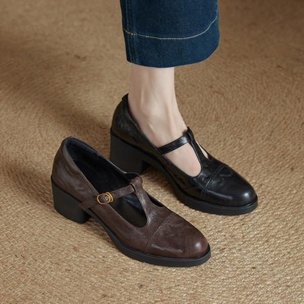 Handcrafted Luxury Leather Women's Shoes: Elegance in Every Detail and Stitch(Ebuer888b7527)